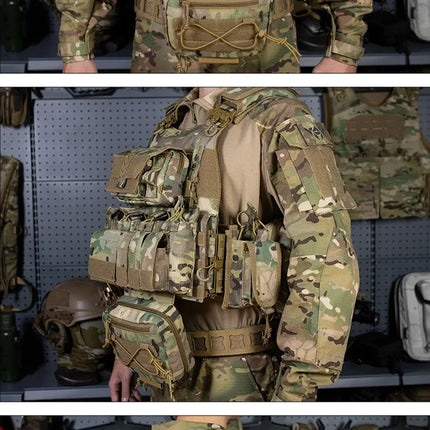YAKEDA 8833 Tactical Vest - MOLLE Hunting Vest / YAKEDA 8833 Tactical Vest - MOLLE Hunting Vest