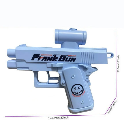 Two-Way Water Gun Prank Water Gun Toy Stress Relief Small Pistol Game Outdoor Indoor Adult Child Interaction Shoot Gift 2 Styl