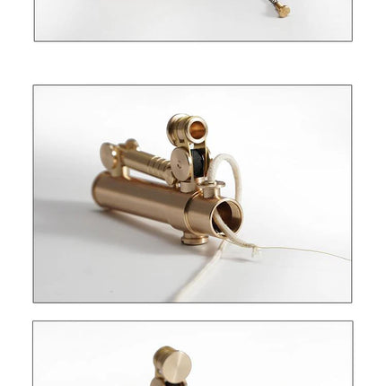 Metal Brass Cigarette Lighter Men Gift Unique Lighters Japanese Novel Mechanical Press Ignition Fuel Gasoline Lighter
