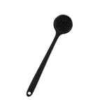 Black shower brush