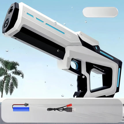 Automatically Water High Pressure Electric Water Gun Toys for Kids Summer Outdoor Pool Fight Games Children Water Toys Boys Gift