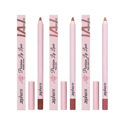 High Pigment Lip Liner Pencil Waterproof & Long-Lasting Lip Liner Defining Lip Shape Creamy & Smooth Lip Pencil Plumping Effect
