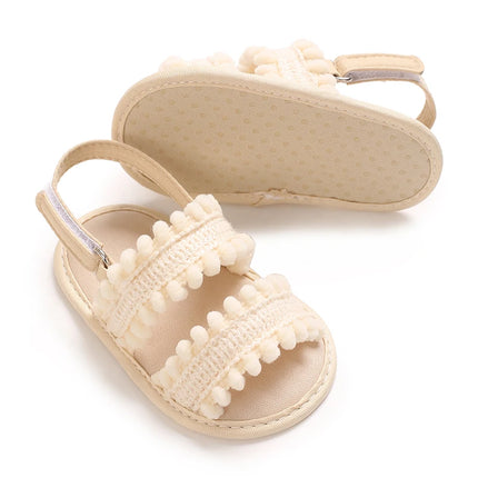 Baby Boys Girls Summer Sandals 0-12 Months First Walkers Soft Sole Breathable Casual Comfortable