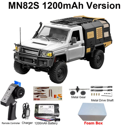 MN82 MN82PRO MN82S MN82T RC Car 1/12 4WD 2.4G Remote Control Car Climbing Off-road RC Crawler LED Light Truck RC Toys As Gift