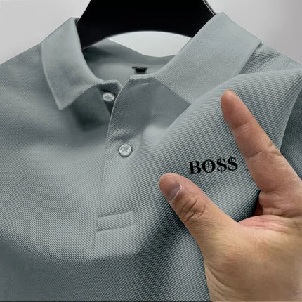 2025 Men's Versatile Polo - Classic Design Work Travel Multiscreen Tee