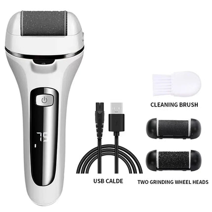 Smooth Rechargeable Pedicure Wand | Electric Feet Callus Remover | Home Foot Care Tool