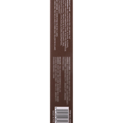 Tear-Off Eyebrow Gel And Brush Combined Long-Lasting Intense Color Sweat-Resistant Semi-permanent Peeling Brow Tint Eye Makeup