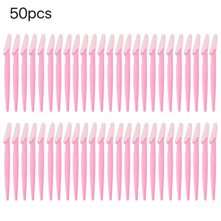 5-100PCS Eyebrow Trimmer Blade Face Razor 1 Color Face Blade Shavers Hair Remover Shaver Safety Razor Microblading Too