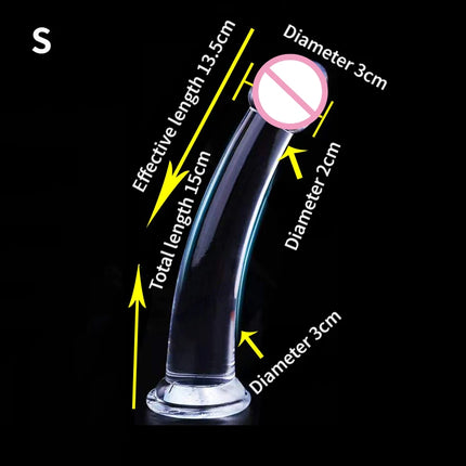 Silicone Anal Dildo Women Butt Plug Silicone Artificial Penis Woman Sex Toy Adult Female Dildo Toy For Gay