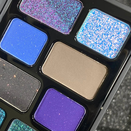 DIKALU 16 Color Eyeshadow Palette Professional Women Makeup Long-Lasting Pearly Shiny Pink Blue Green Eye Shadow Palette Glitter