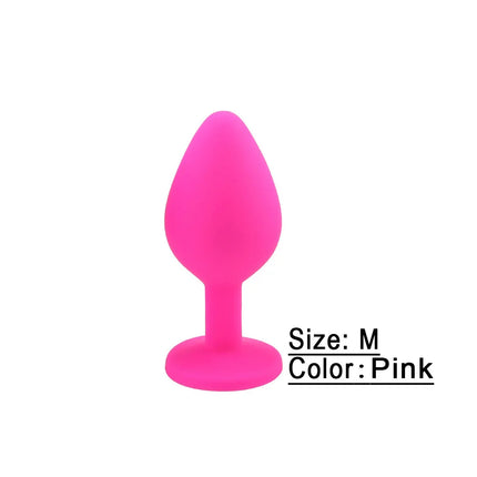 3 Size Soft Silicone Anal Plug Sex Toys for Women Men Erotic Bullet Anal Plug Bullet Gay Sex Toys for Adults Toys