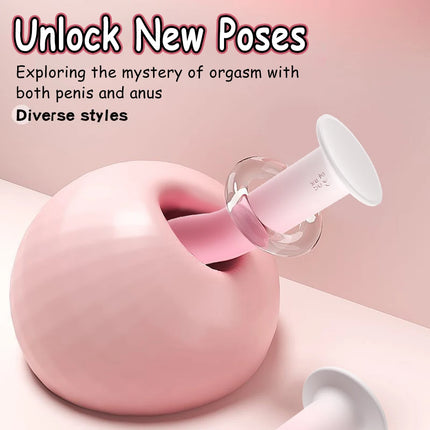 Beginner Dildo with Strong Suction Cup Vaginal  G-spot Stimulator & Male Prostate Massager  Adult Sex Toys for Couples Lesbian