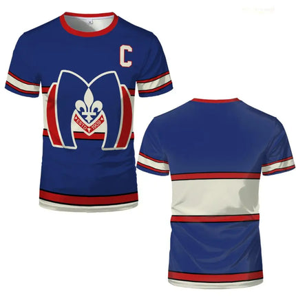 Heated Rivalry Hockey Jersey Summer Outdoor Sports Breathable Short-Sleeve T-Shirt Y2K Unisex Harajuku Style Casual Fashion Top