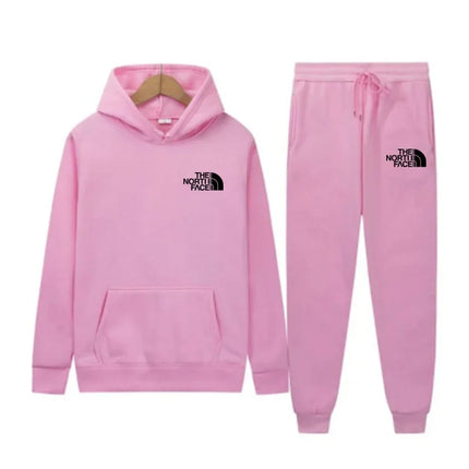 2025 Autumn New print Men's Women Fashion Casual Tracksuits Outdoor Fitness Jogging Hooded Sets Sports Luxury Hoodie+