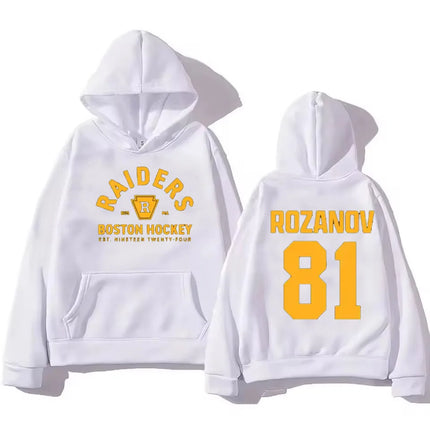 Llya Rozanov 81 Heated Rivalry TV Hoodies Shane Hollander 24 Scott Hunter 21 Sweatshirt Montreal Metros Clothing