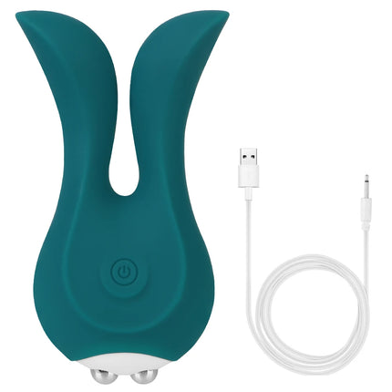 Erotic Rabbit Vibrators for Women Nipple Clamps Clitoris Stimulator Breast Clips Vaginal Anal Plug Female Masturbator Sex Toys