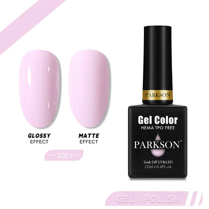 Parkson 12ml Nail Gel Polish TPO HEMA Free Glitter Semi Permanent Soak Off UV LED Long Wear Ultra Diamond Top Coat Varnish