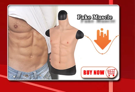 A-HCup Realistic Silicone Fake Chest Water Drop Breasts Form Cosplay Boobs for Drag Queen Sissy Crossdresser Transgender Shemale
