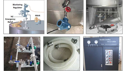 Custom Food Grade Stainless Steel Palm Oil Storage Tank with Nitrogen Filling System
