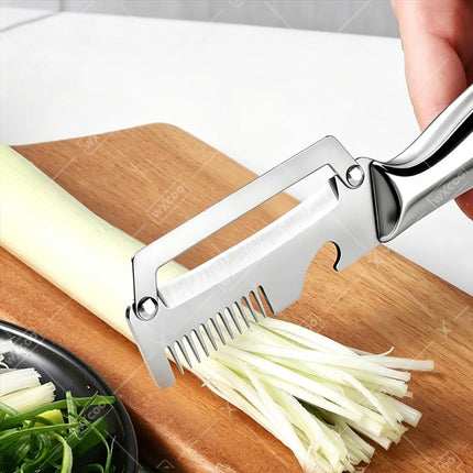 Kitchen Peeler Household Peeling Knife Fruits Vegetable Peeler with Wooden/steel Handle and Bottle Opener Kitchen Tool