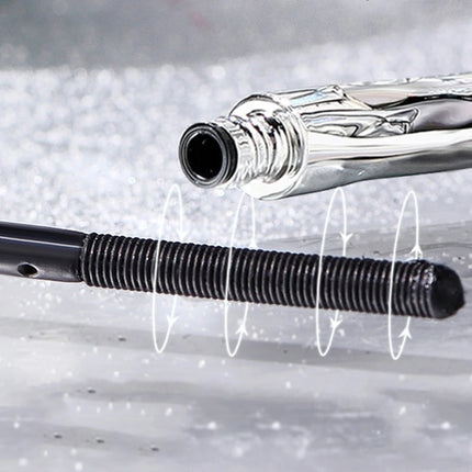 Iron Wand Mascara,Metal Mascara Wand, Curling Metal Rods Mascaras Black, Waterproof Natural Length Slender Building