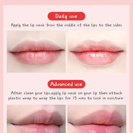 LAIKOU Strawberry Lip Balm  Moisturizing Refreshing Non-sticky Anti-Cracked Lip Mask Lips Care 18g