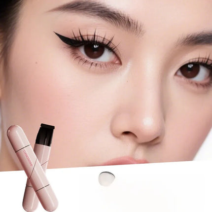 Eyeliner for Beginners Sweat-proof Double-headed Eyeliner Smudge-Proof Eyeliner Waterproof Double-Wing Integrated Eyeliner Stamp