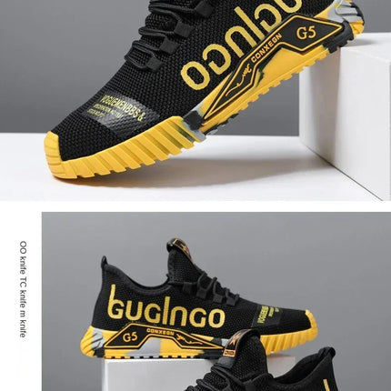 Runing Sport Fashion High Top Sneakers Zapatillas De Deporte 2024 Men Casual Mesh Shoes Light Soft Breathable Vulcanize Shoes