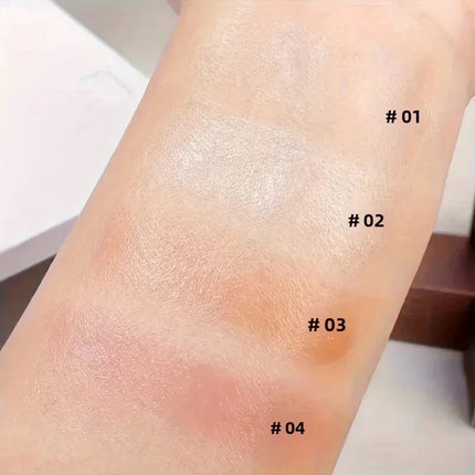 Waterproof Brighten Face Highlighter Blush Stick Makeup Glitter Corrector Contour Illuminator Shimmer Rouge Stick Cream Cosmetic