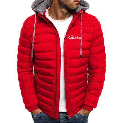 Gamakatsu Fishing 2024 Men's New Autumn and Winter Seven Colour Hooded Jacket Printing Design Exquisite Hooded Coat Tops