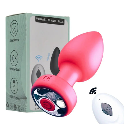 Vibrating Anal Vibrator for Man 10 Vibration Wireless Control Butt Plug Sex Toys for Couple Prostate Massager Adult Gay Products