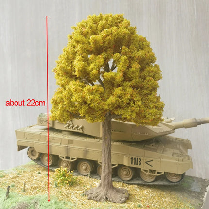 1pc 23-30cm Artifical Wire Trees Model Tree Architectural Model Material DIY HanddiyCrafted Tree Train Railway Sandtable Layout