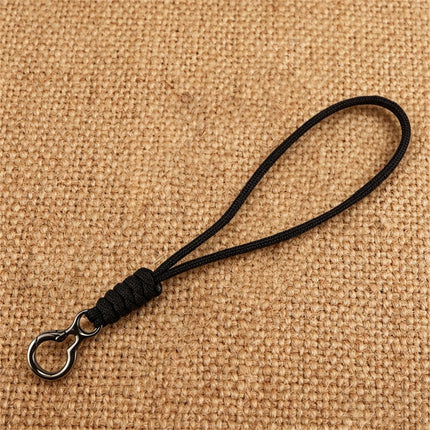 Outdoor Paracord Keychain with Trigger Snap Hook Hand-Woven Survival Camping Hiking Accessories for Car Keys Backpack EDC Gear