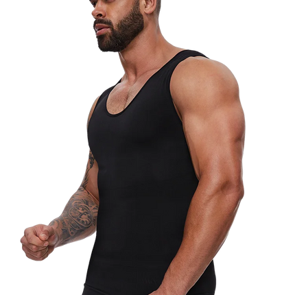 Men Body Shaper Slimming Compression Vest Undershirt Sexy Waist Trainer Tank Top Belly Control Workout Weight Loss Shapewear