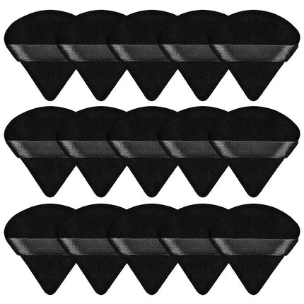 10PCS Puff Triangle Makeup Beauty Sponge Puff Triangle for Powder Makeup Blender Finger Puff Make Up Accessories Cosmetics PF03
