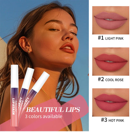 3pcs/set Lip Stain Peel Off And Reveal Long Lasting Waterproof Pink Lip Tint Transfer Proof Natural Lip Stain Tear Off Lip Gloss