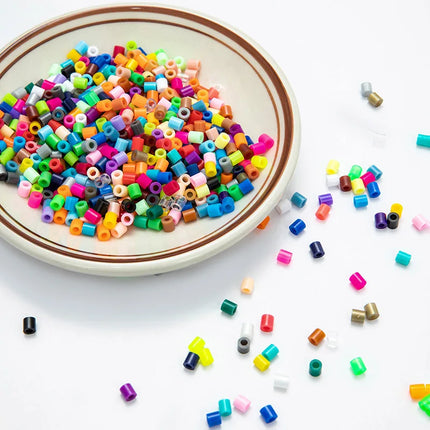 1000/50000 Pcs 2.6mm Mixed Color Fuse Beads Ironing Beads Hama Beads DIY Handmade Art Crafts Mosaic Puzzle Beads