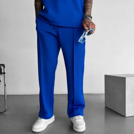 Men's new spring and summer business fashion color pocket casual pants suitable for travel shopping casual pants