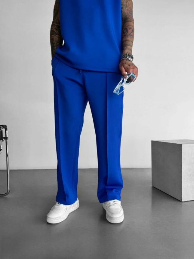 Men's new spring and summer business fashion color pocket casual pants suitable for travel shopping casual pants