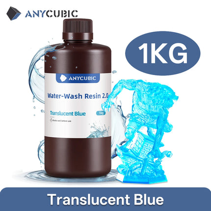 ANYCUBIC Water-Wash Resin For 3D Printer 405nm UV Resin Washable 3D Printer Resin For DLP LCD 3D Printing Material