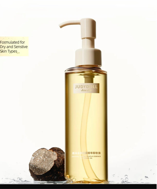 JUDYDOLL Awake Truffle Essence Cleansing Oil 150ml Formulated For Dry And Sensitive Skin Types 5S Complate Face Cleansing