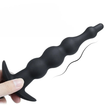 Vibrating Inflatable Anal Plug Anal Expansion 12 Frequency Vibration Prostate Massager Anal Plug Adult Sex Toys