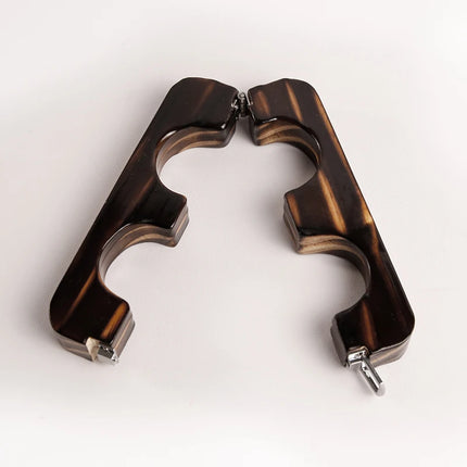 LILUPLAYProps Quick Self Bondage Wooden Handcuffs,Couples Adult Toys and Hobbies,Used for Slave Cosplay Bedroom Escape Challenge