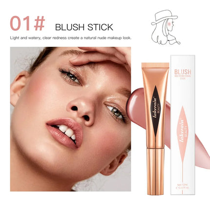 Multifunctional Makeup Pen Liquid Blush Bronzer Contouring Highlighter Pearlescent Fine Flash Sponge Tip Beauty Cosmetics Stick