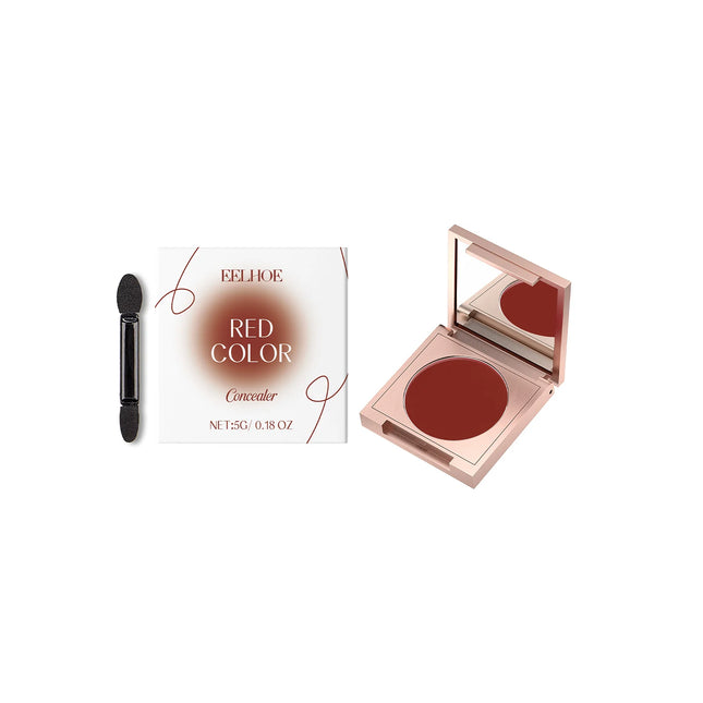 Full Coverage Concealer Long Lasting Waterproof Lightweight Matte Finish Under Eye Dark Circles Blemishes Makeup Brush Set