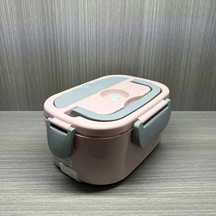 2026 Dual Voltage Electric Lunch Box, 304 Stainless Steel, Car & Home Use, Heating & Insulation