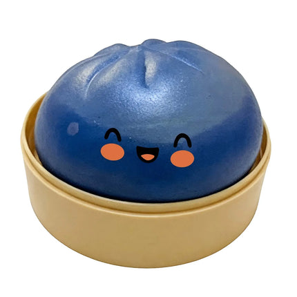 Dumpling Squishy 1pcs Glitter Steamed Bun Pinch Music Simulation Steam Buns Shape Cute And Fun Relieve Stress Squish Dumplings