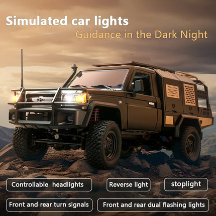 MN82S LC79 MN82Pro MN82T 2.4G 1:12 Full Scale Pickup Short Truck 4WD Climbing Car RC Car Remote Control Toy Christmas Xmas Gift