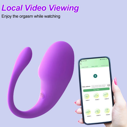 Wearable G-dot Love Egg Wireless Bluetooth Dildo Vibrator Egg APP for Female Control Clitoral Stimulator Adult Happy Massage Toy