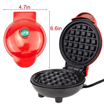 Electric Mini Waffles Maker Machine Kitchen Cooking Appliance for Kids Breakfast Dessert Pot Small Fried Eggs Cake Oven